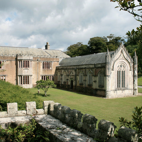 Photo from Friendly Guides Helford Guidebook of Trelowarren House on the Lizard Peninsula