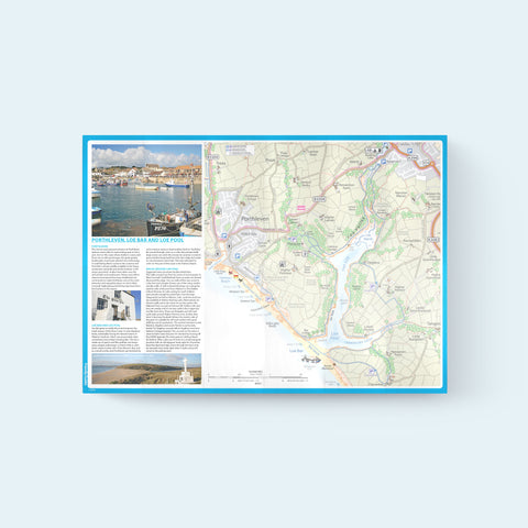 Friendly Guides Lizard Pocket Guide 5: Porthleven map of Loe Pool and the Penrose Estate