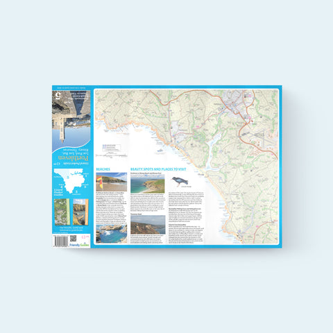 Friendly Guides Lizard Pocket Guide 5: Porthleven map of Loe Bar, Halzephron, Gunwalloe, Rinsey and Trewavas Head